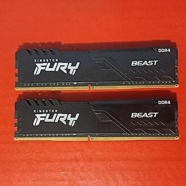 ddr4 ecc: Оперативная память (RAM) для ПК, Б/у, Kingston, 8 ГБ, DDR4, 3200 МГц — 1