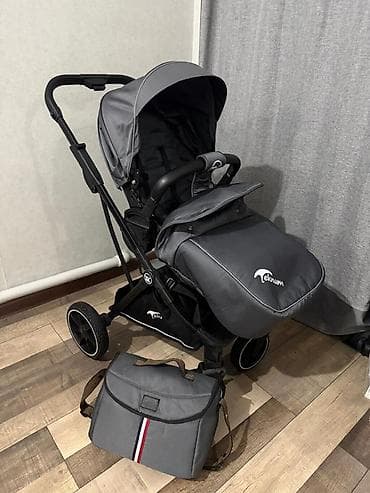 коляска текнум 3 в 1: Прогулочная коляска Teknum (серый цвет) - Легкая складная коляска с — 3