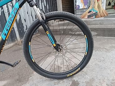 Велосипеды: Горный велосипед TRINX MTB - Колёса 27.5" с покрышками Kenda, двойные — 4