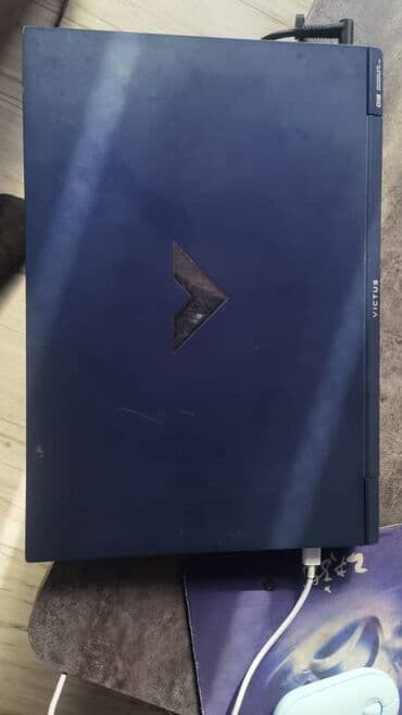 victus: Ноутбук, HP, 16 ГБ ОЗУ, AMD Ryzen 5, 16 ", Б/у, Игровой, память SSD — 1