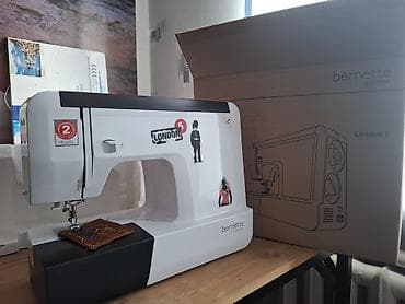 машинка для снятия катышек: Швейная машина Bernina, Вышивальная, Полуавтомат — 3