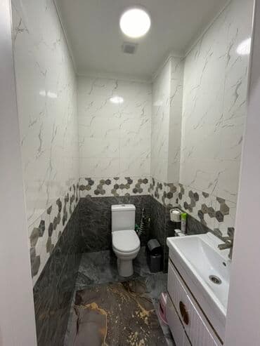 жердеш ру квартира керек комната 2024: 2 бөлмө, 80 м², Элитка, 1 кабат, Евроремонт — 7