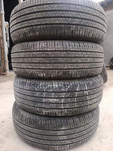 80 b4: Шины 225 / 60 / R 18, Лето, Б/у, Комплект, Легковые, Китай, Giti — 1