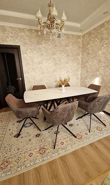 западный ош: 2 комнаты, 78 м², 106 серия, 9 этаж, Евроремонт — 9