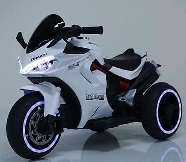Детский транспорт: Детский электромотоцикл-трицикл в стиле Ducati Supersport - Дизайн — 1
