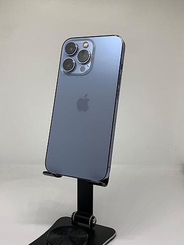 iphone 70: IPhone 13 Pro, Б/у, 128 ГБ, Голубой, Защитное стекло, 72 % — 1