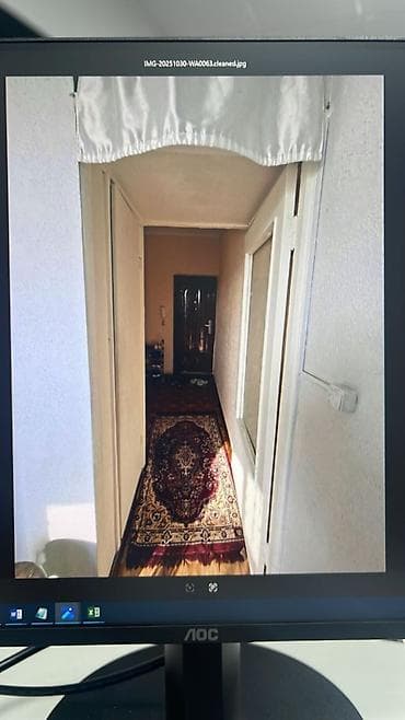 продается однокомнатная квартира аламедин 1: 1 комната, Собственник, С мебелью частично — 7