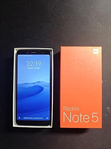 nintendo ds fat: Redmi, Redmi Note 5, Б/у, 32 ГБ, цвет - Черный, 2 SIM — 1
