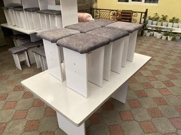 стол табурет: Табуретка, Новый, ЛДСП, Не раскладной — 3