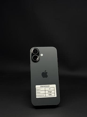 IPhone 17, 256 ГБ, Space Gray, 100 %