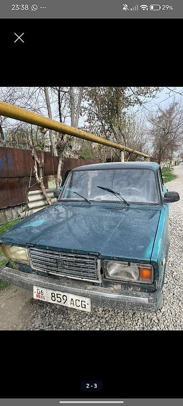 Продажа авто: ВАЗ (ЛАДА) 2107: 2004 г., 1.6 л, Механика, Бензин, Седан — 2