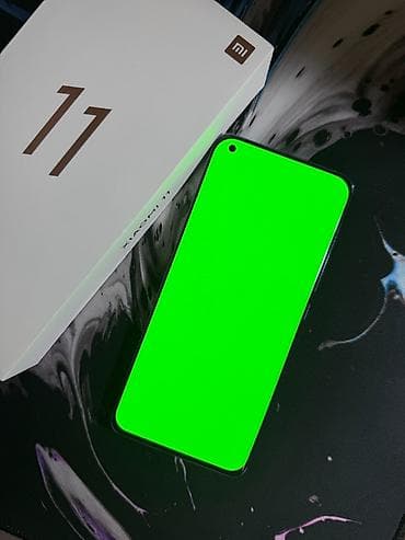 Техника и электроника: Xiaomi, Mi 11, Б/у, 256 ГБ, цвет - Голубой, 2 SIM — 6