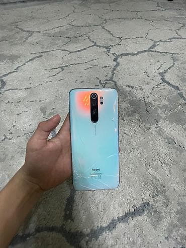 xiaomi 9s: Redmi, Redmi Note 8 Pro, Б/у, 64 ГБ, цвет - Голубой — 1