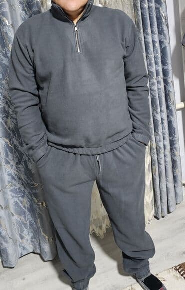 Атайын кийим: Флисовые спортивки мужские 1000 сом есть все размеры — 4