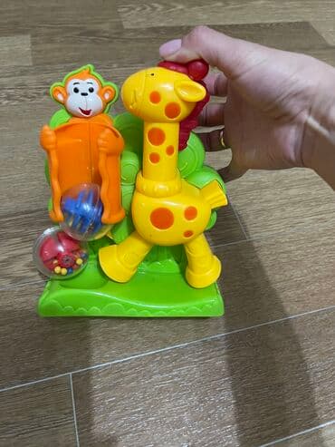 игрушки динозавра: Игрушка для детской моторики рук! Возраст 6 мес + . Жираф пинает — 2