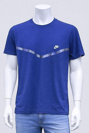 Плащи: Мужская футболка Nike с коротким рукавом Производство Турция Оптом и — 5