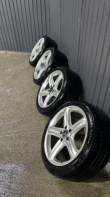 r17 р17: Колеса в сборе 245 / 40 / R 18, Лето, Б/у, Комплект, Легковые, Литые, отверстий - 5 — 7