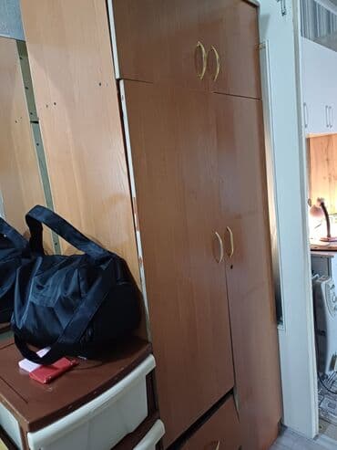 Шкаф для одежды, Б/у, Прямой, ЛДСП