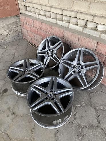 bbs 4 100: Литые Диски R 19 AMG, Комплект, отверстий - 5, Б/у — 1