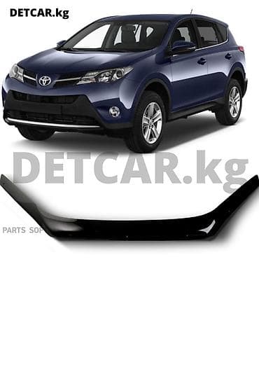 воздухозаборник на капот: Дефлектор капота Toyota RAV4, 9 Тайота Раф 4 Мухобойка Мухобойка — 1