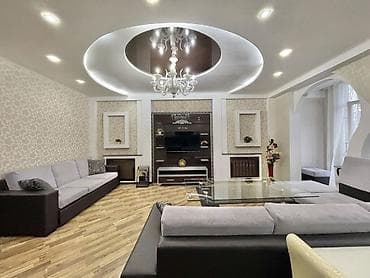 osh flat: 3 комнаты, 100 м², Элитка, 5 этаж, Евроремонт — 3