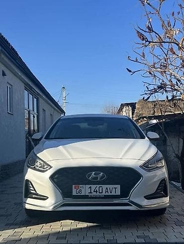 Аренда Авто Hyundai Sonata, белый седан сдается в аренду все вопросы