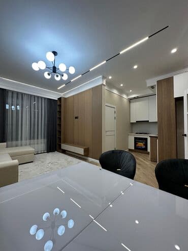 продажа однокомнатных квартир в канте: 2 комнаты, 45 м², Элитка, 9 этаж, Дизайнерский ремонт — 3