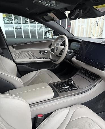 denza n9: 🚘 BYD Han 2023 • Полная комплектация • Черный на кофейном салоне — 6