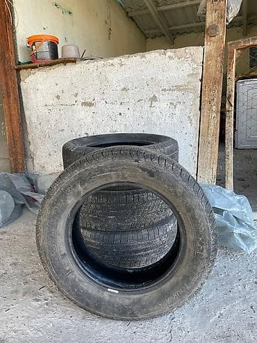 r16 4100: Шины 225 / 65 / R 17, Лето, Б/у, Комплект, Внедорожные (АТ/МТ), Michelin — 4