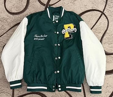 apple wallet: Б/у Бейсбольная куртка-варсити в стиле колледж. Размер на рост до 170 — 1