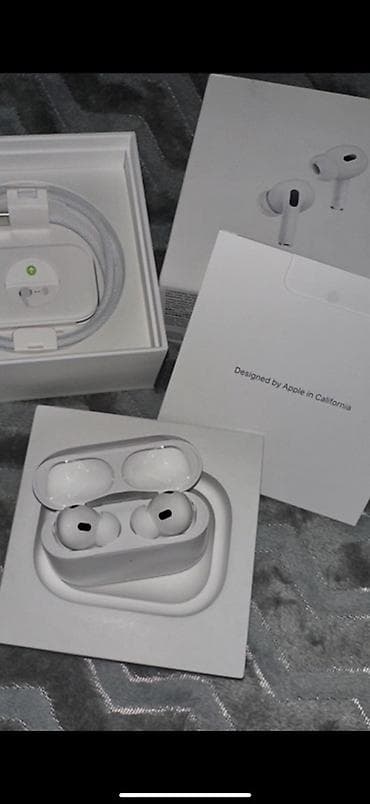 Беспроводные вакуумные наушники, Apple, AirPods Pro 2, Б/у