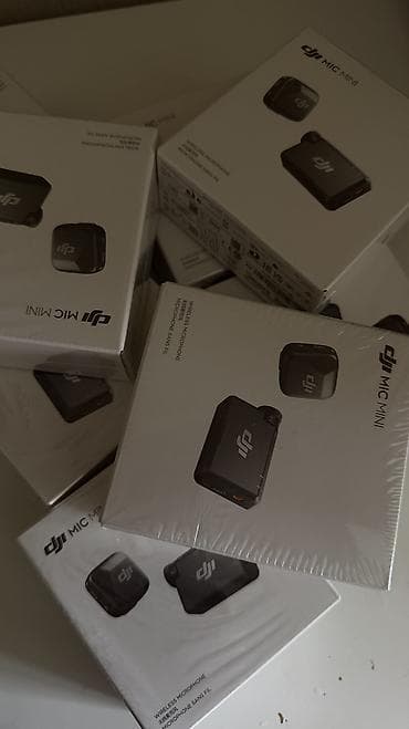 музыкальный микрофон: Запечатанный, новый DJI Mic Mini — компактная беспроводная — 1