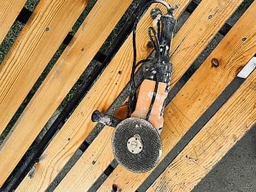 Электроинструменты: Угловая шлифмашина (болгарка), сетевой тип. - Диаметр круга: 125 мм — 2