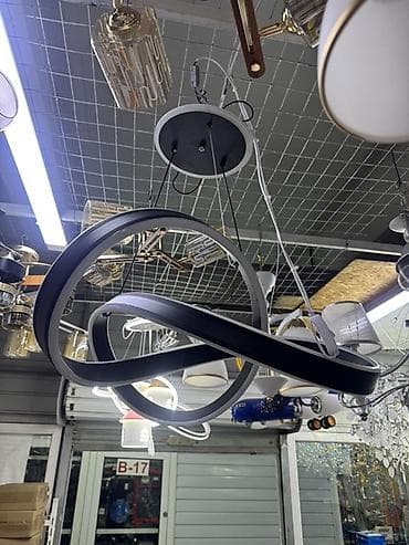Подвесной светильник LED с фигурными лентами - Тип: современная — 1