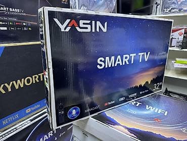 Телик Телевизоры YASIN 32E9000 smart tv с интернетом youtube 81 см