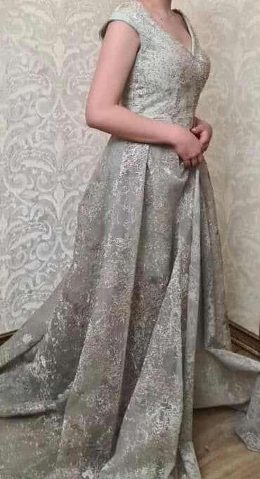 прокат карнавальных костюмов в бишкеке бишкек: Вечернее платье, Длинная модель, Без рукавов, S — 4