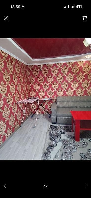 10 мкр: 2 комнаты, Собственник, С мебелью полностью — 2