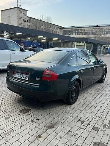 аварийный ауди: Audi A6: 1998 г., 2.8 л, Автомат, Газ, Седан — 6