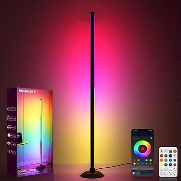 RGB напольный светильник-стойка с умным управлением - Эффектная