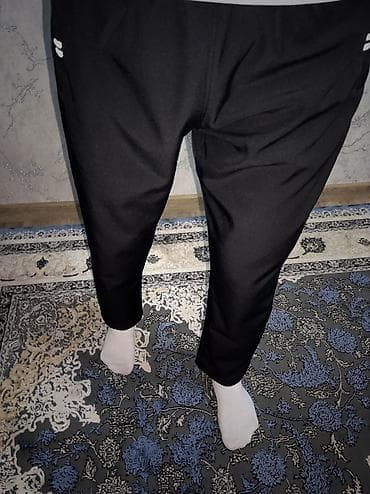 спортивные одежды мужские найк: Мужские брюки, M, L, XL, Новый, цвет - Черный, Самовывоз — 3