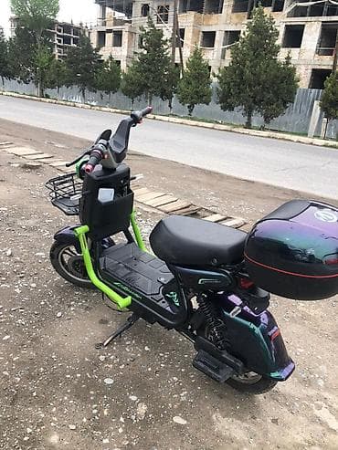 Электроскутер DEMANSH - Компактный городской электроскутер с низкой