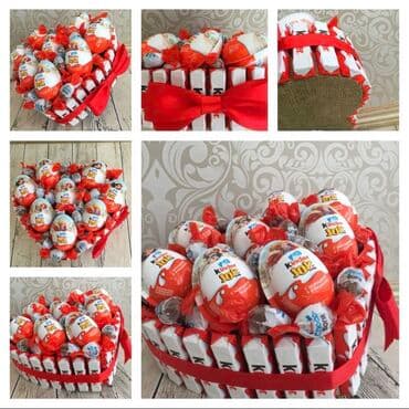 коробки для печенья: Самая Грандиозная Акция в честь праздника киндер бок со сладостями — 8