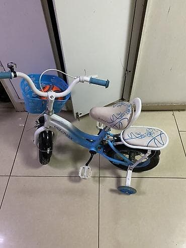 вело колесо: Детский велосипед с задним сиденьем-платформой для второго пассажира — 1