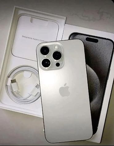 айфон 15 бу: IPhone 15 Pro Max, 256 ГБ, Natural Titanium, Зарядное устройство, Коробка, 87 % — 1