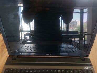 батарейка на ноутбук: Ноутбук, Acer, 6 ГБ ОЗУ, Б/у, Для работы, учебы, память HDD + SSD — 4