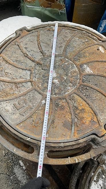 чугун печка: Люк чугунный деаметр 62см вес 46кг оптом и в розницу — 2