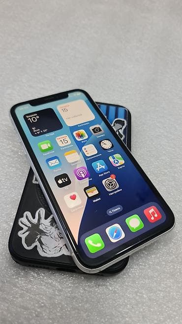 чехол хр: IPhone Xr, Б/у, 64 ГБ, Белый, Чехол, 77 % — 3