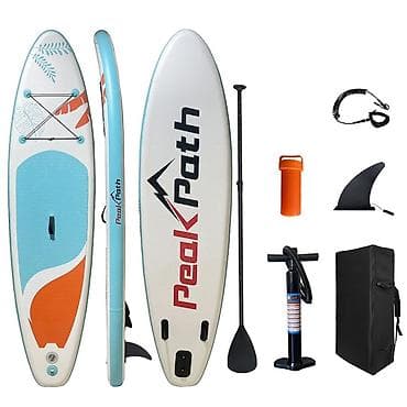 Надувные матрасы: Надувной SUP‑борд PeakPath — универсальный комплект для плавания — 1