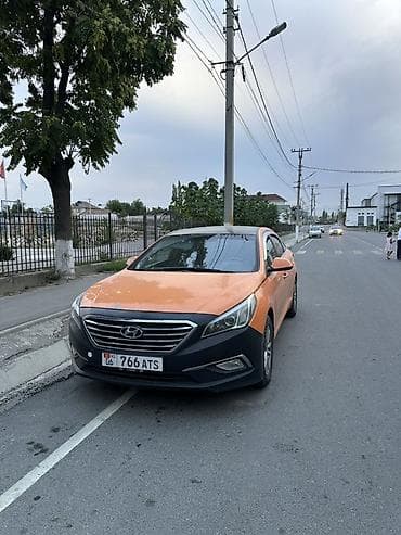 Транспорт: Hyundai Sonata: 2018 г., 2 л, Автомат, Газ, Седан — 1