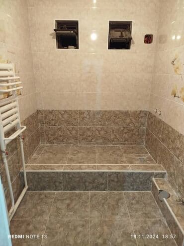 квартиры в бишкеке на долгий срок: Укладка плитки на стену, Укладка плитки на пол, Подготовка стен для укладки | Керамическая плитка, Керамогранитая плитка, Мозаичная плитка | Вертикальная укладка, Диагональная укладка, Горизонтальная укладка Больше 6 лет опыта — 19